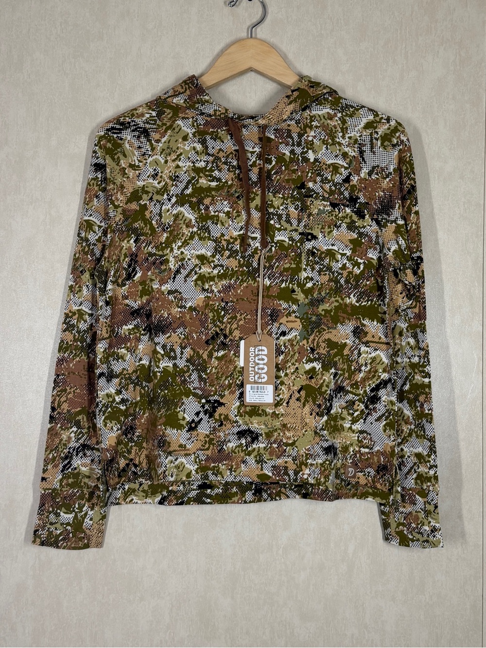 NWT Duck Camp Women’s Original Bamboo Hoodie Longsleeve Shirt in Midland 2.0 S